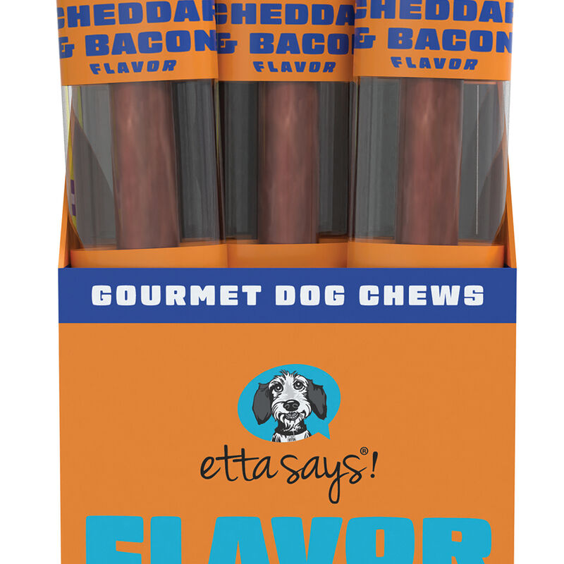 Etta Says!, Flavor Fusion Chews - Cheese & Bacon image number null
