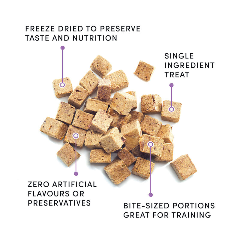 Crumps' Naturals, Beef Liver Bites - Freeze Dried Dog Treat image number null