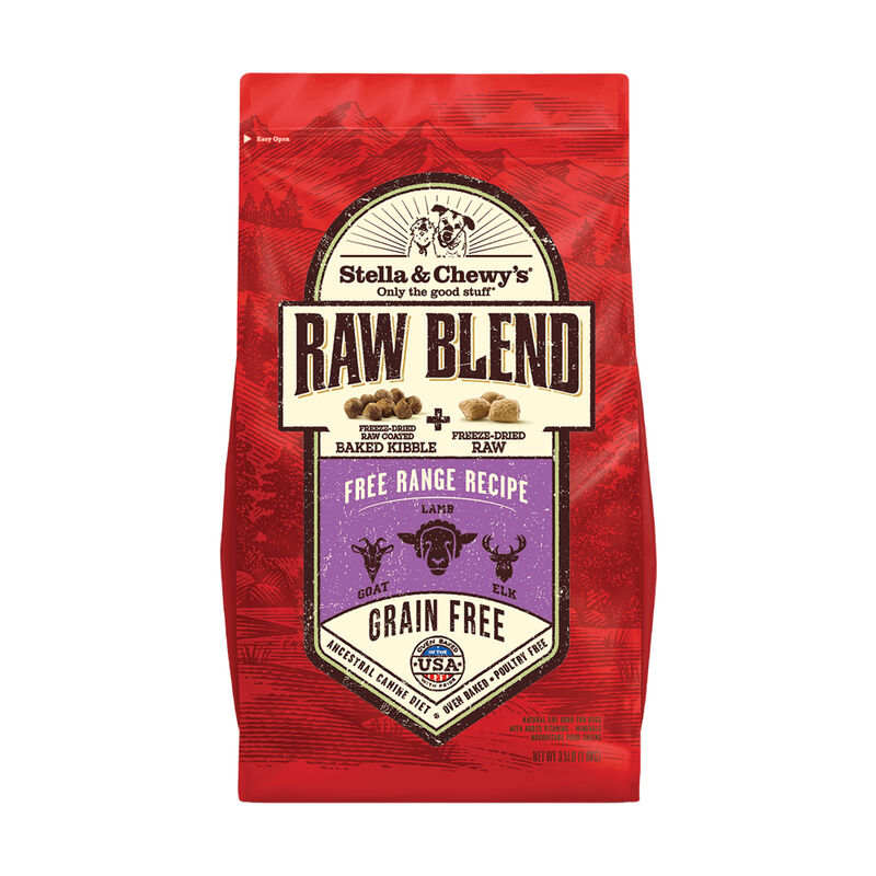 Stella & Chewy's, Dog Raw Blend Kibble, Free Range Recipe image number null