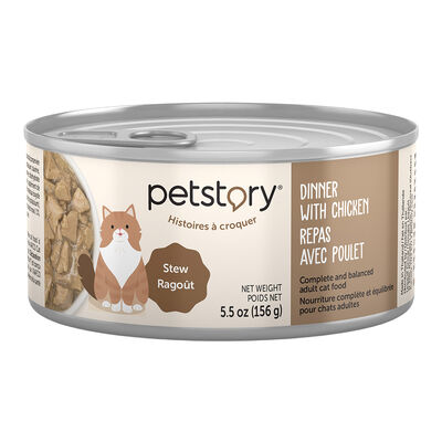 Petstory, Chicken Dinner - Stew - Wet Cat Food