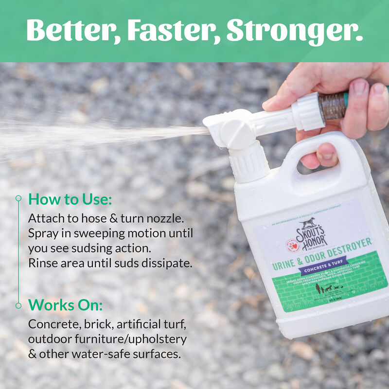 Skouts Honor, Urine & Odor Destroyer - Concrete & Turf image number null