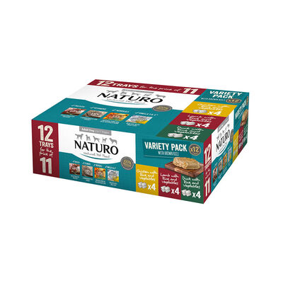 Naturo, Adult - Variety Pack - 400 g - 12 pk