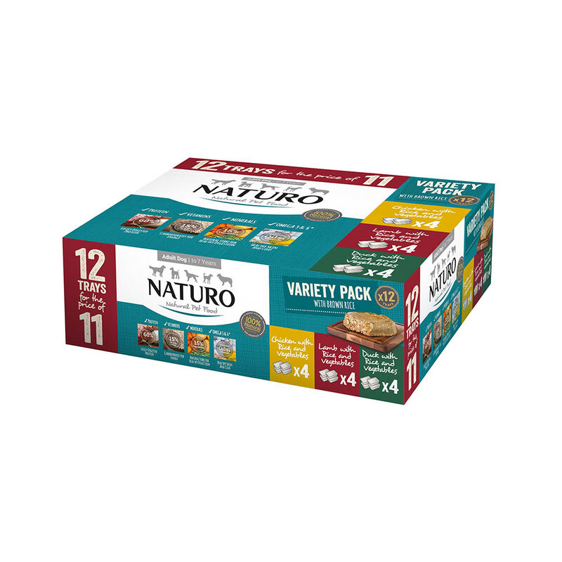 Naturo, Adult - Variety Pack - 400 g - 12 pk image number null