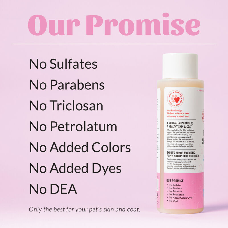 Skouts Honor, Happy Puppy - Shampoo&Conditioner - Lilac - 16 oz image number null