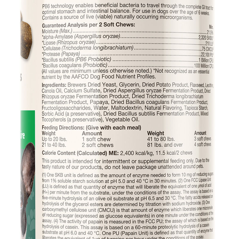 NaturVet, Advanced Probiotics & Enzymes - 65 ct image number null