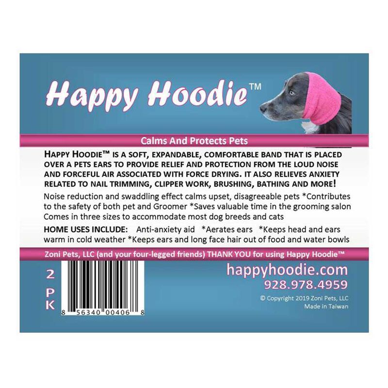 Happy Hoodie, Ear Protector - Pink - 2 pk - Small & Large image number null