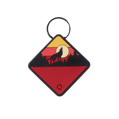 Qalo, TraQ Wild One Silicone ID Tag - Sunrise
