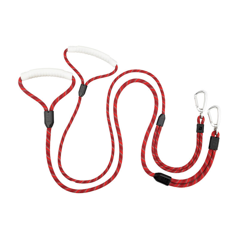 RC Pets, Premium Rope Leash - Red - Dog Leash image number null