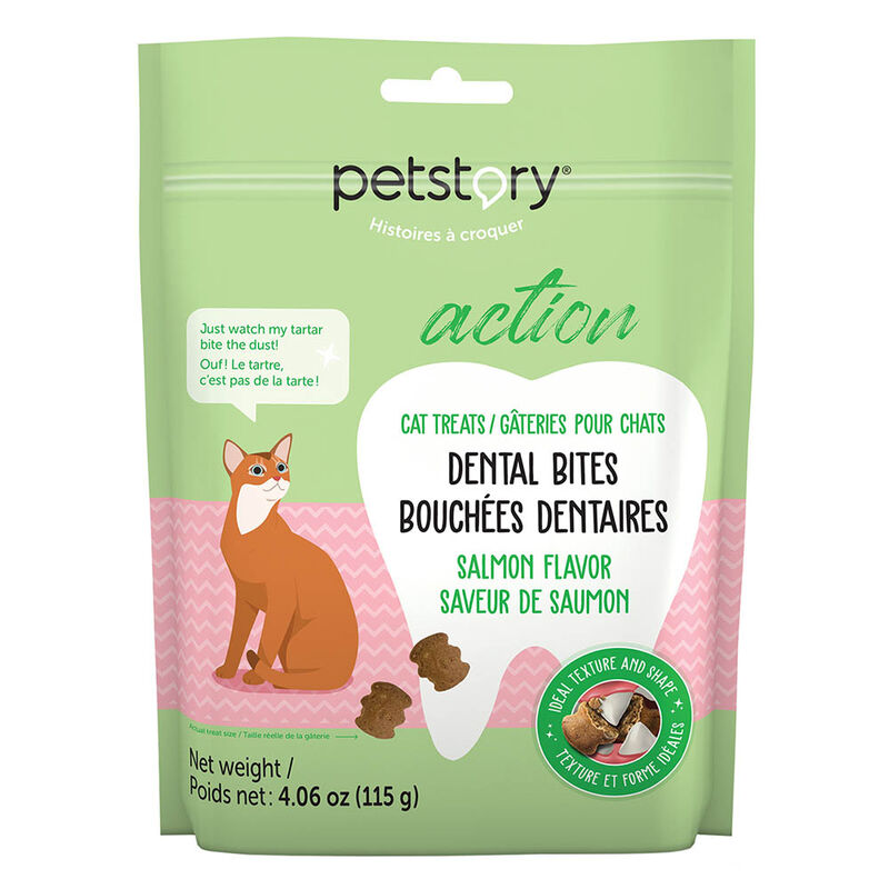 Dental Bites for Cats - Salmon - 115 g image number null