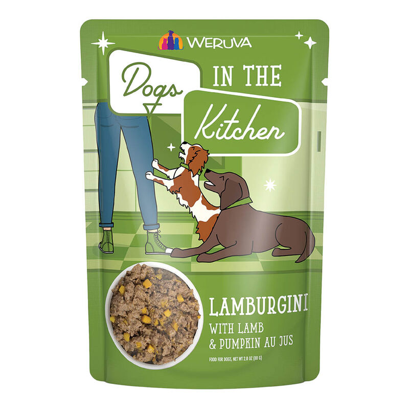 Weruva, Pouch, Adult - Lamburgini - 80 g - Minced - Wet Dog Food image number null