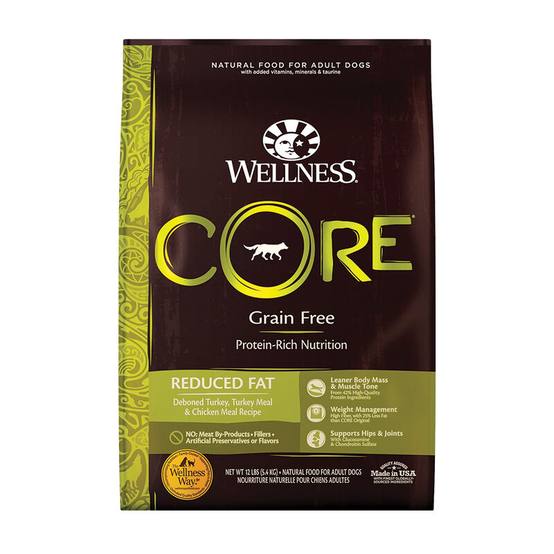 Wellness, Core, Grain Free Reduced Fat - Dry Dog Food image number null