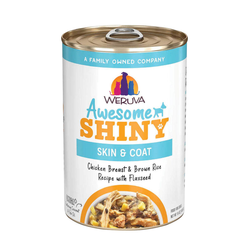 Weruva, Awesome Shiny Chicken & Brown Rice - 397g - Wet Dog Food  image number null