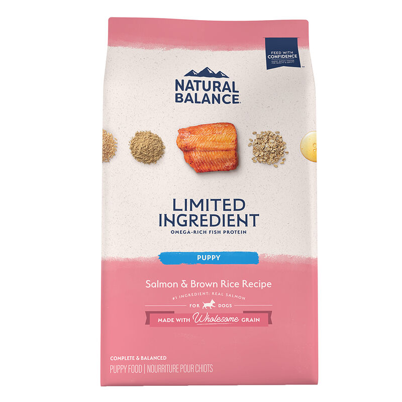 Natural Balance, Puppy - LID Salmon & Rice - Dry Dog Food image number null