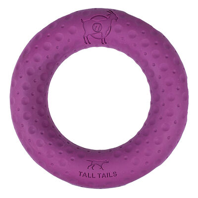 Tall Tails, GOAT Rubber Ring - 7" - Toss Dog Toy