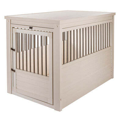 New Age Pet, InnPlace Dog Crate - Antique White