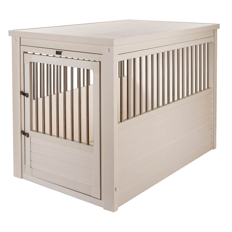 New Age Pet, InnPlace Dog Crate - Antique White image number null