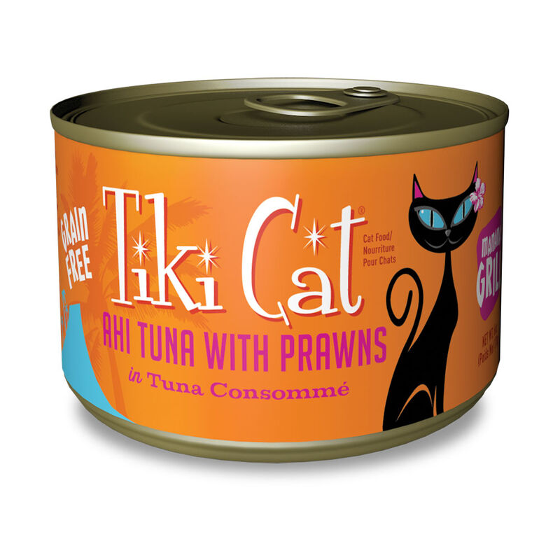 Tiki Cat, Manana Grill with Ahi Tuna & Prawns in Tuna Consomme - 170 g image number null
