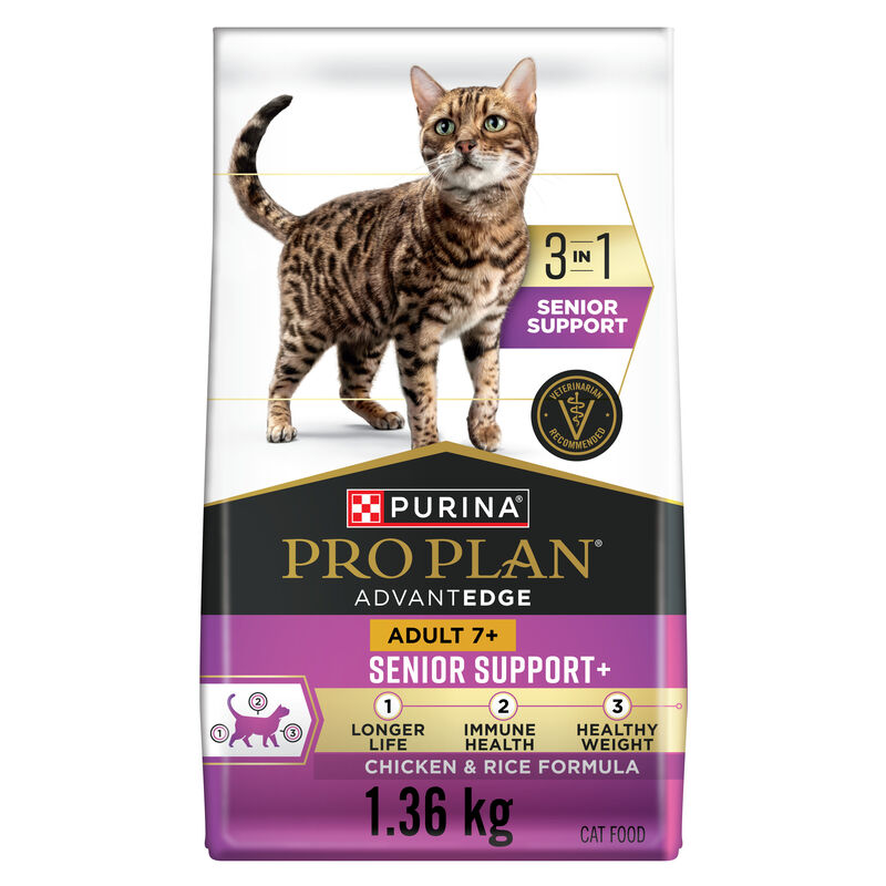 Pro Plan, AdvantEDGE - Senior Support Chicken & Rice - Dry Cat Food image number null