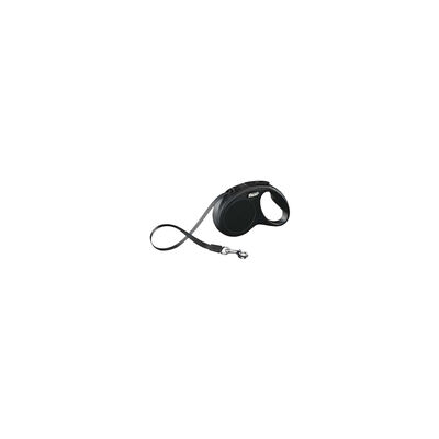 Flexi, Classic Tape Leash - Black - 5 m