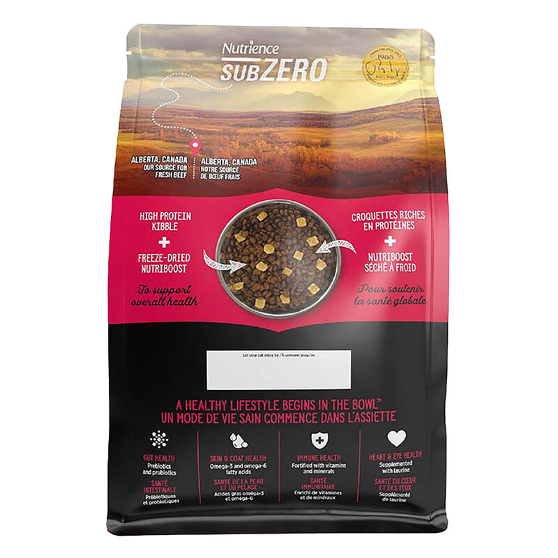 Nutrience, Adult Feline - SubZero Grain Free - Prairie Red - Dry Cat Food image number null