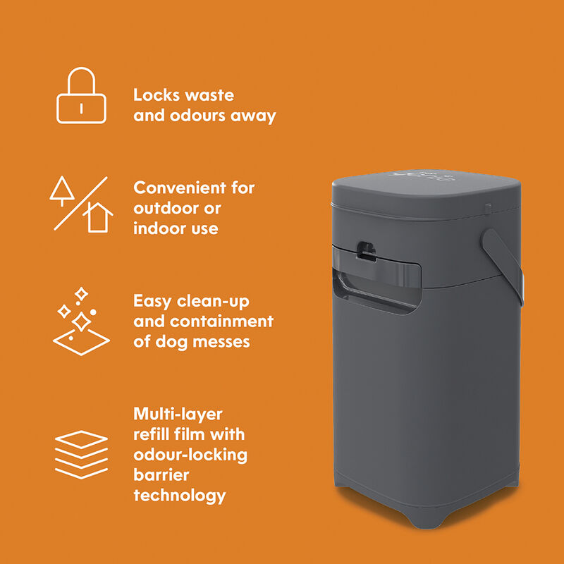Pet Genie, Dog Waste Disposal System with Jumbo Refill image number null