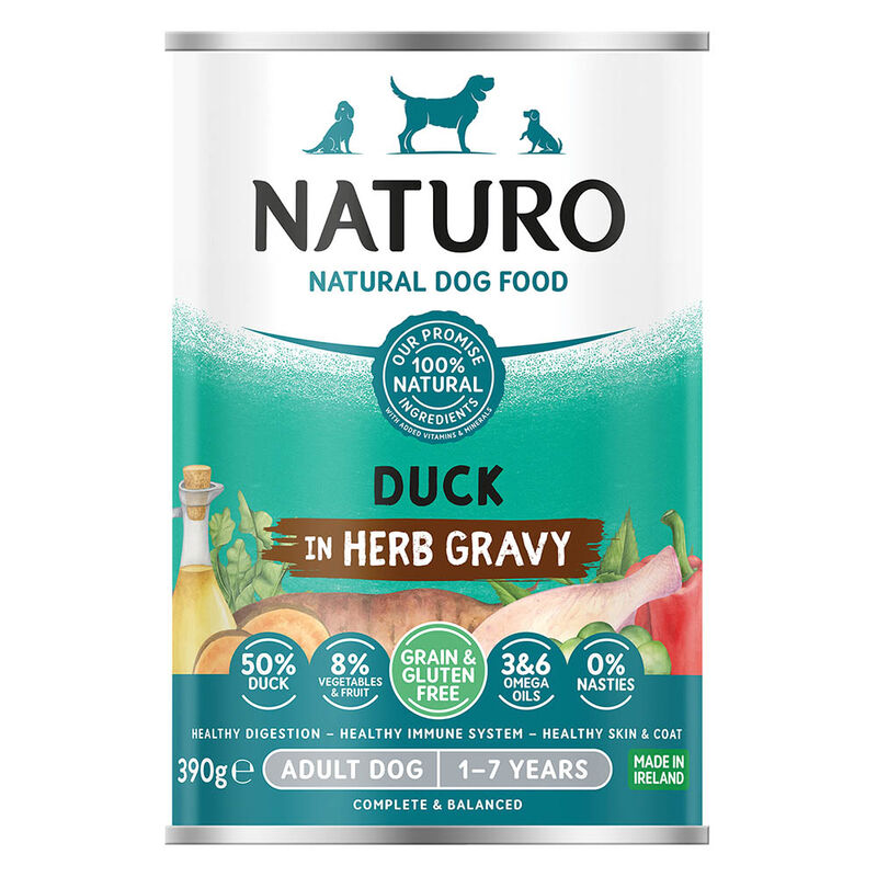 Naturo, Can, Adult - Duck w/ Gravy - 390 g image number null