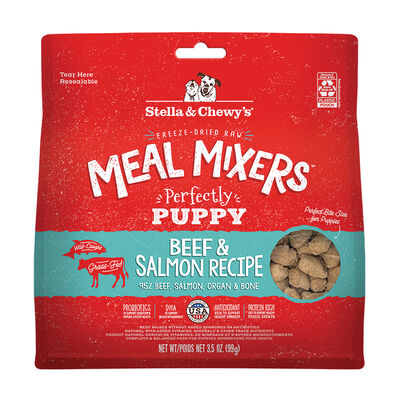 Stella & Chewy's, Perfectly Puppy - Meal Mixers - Beef & Salmon