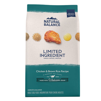 Natural Balance, Adult - LID - Chicken & Rice - Dry Dog Food