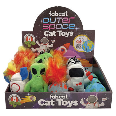 FabCat, Outer Space Cat Toys - Assorted