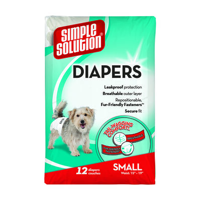 Simple Solution, Disposable Diapers - 12 Pk