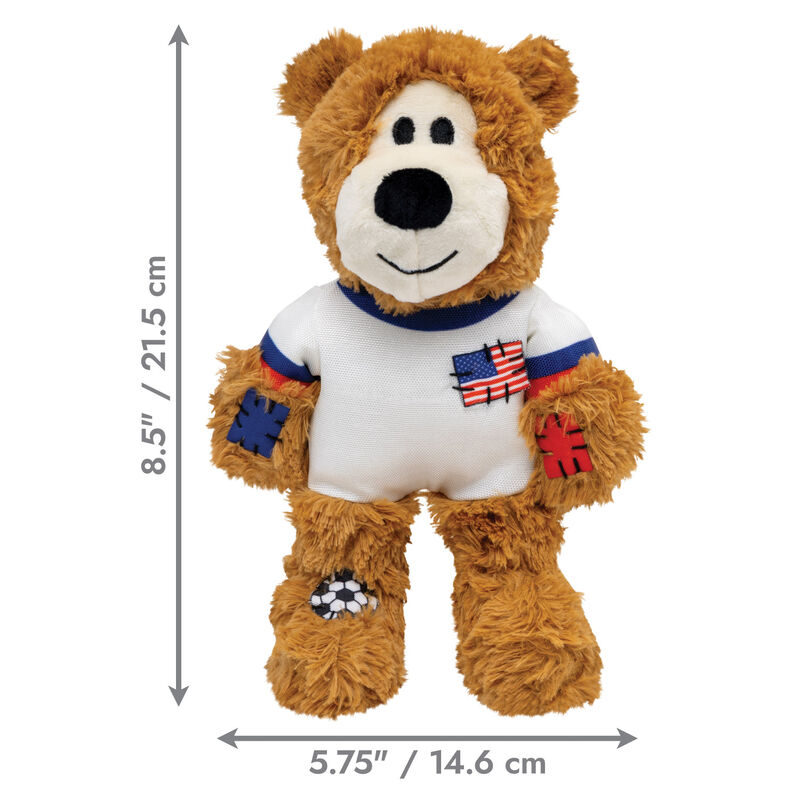 KONG Wild Knots Sport Bear Dog Toy image number null