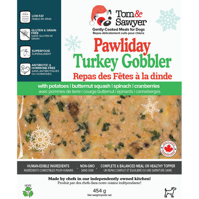 Tom&Sawyer, Turkey Gobbler Dinner - 454 g