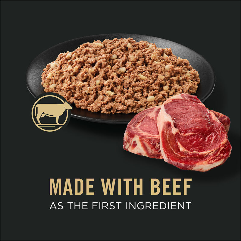 Pro Plan, Can, Adult-Complete Essentials-Beef & Rice - 368g - Wet Dog Food image number null