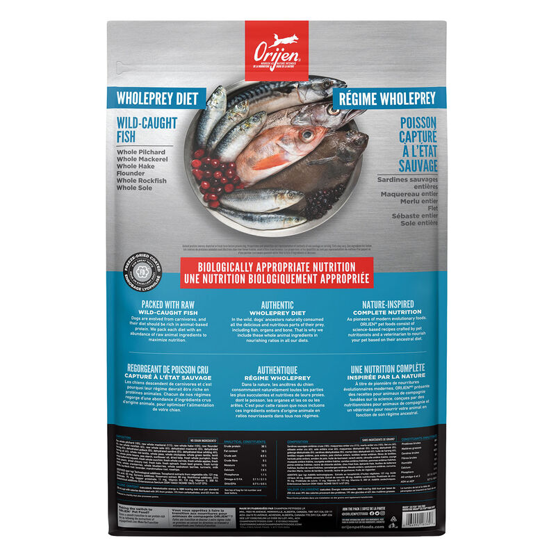 Orijen, Adult Six Fish - Dry Dog Food image number null