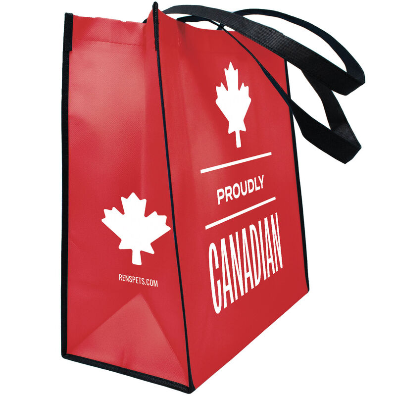 Proudly Canadian Laminated Bag - 14x7x15" image number null