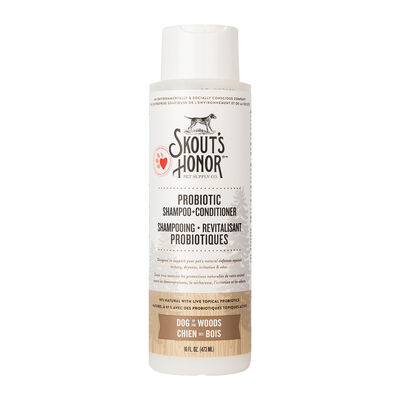 Skouts Honor, Probiotic Shampoo+Conditioner-DogoftheWoods-16oz