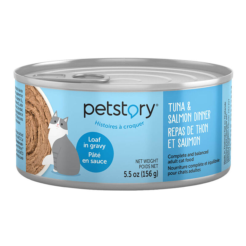 Loaf in Gravy - Tuna & Salmon - Wet Cat Food image number null