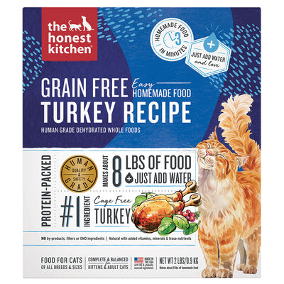 The Honest Kitchen, Adult Feline - GF Turkey  - 0.90 kg - Freeze Dried Cat Food