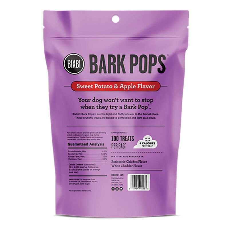 Bark Pops - Sweet Potato & Apple - 113 g image number null