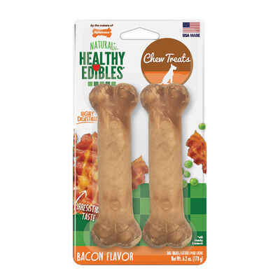 Nylabone, Healthy Edibles, Bone, Bacon Flavour