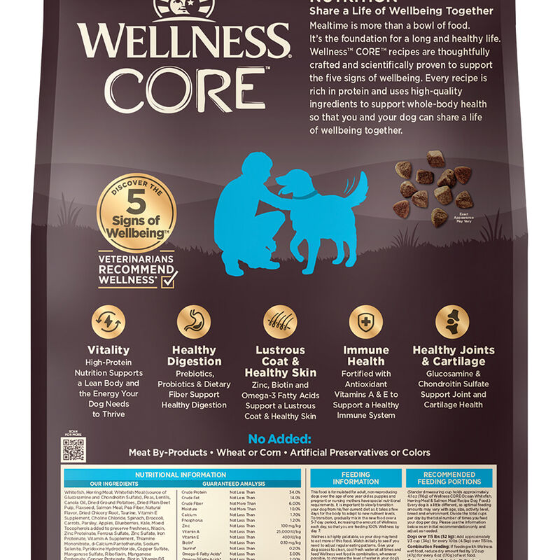 Wellness, Core, Grain Free Ocean - Dry Dog Food image number null