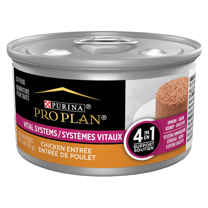 Pro Plan, Can, Feline - Vital Systems 4in1 - Chicken - 85 g - Wet Cat Food image number null