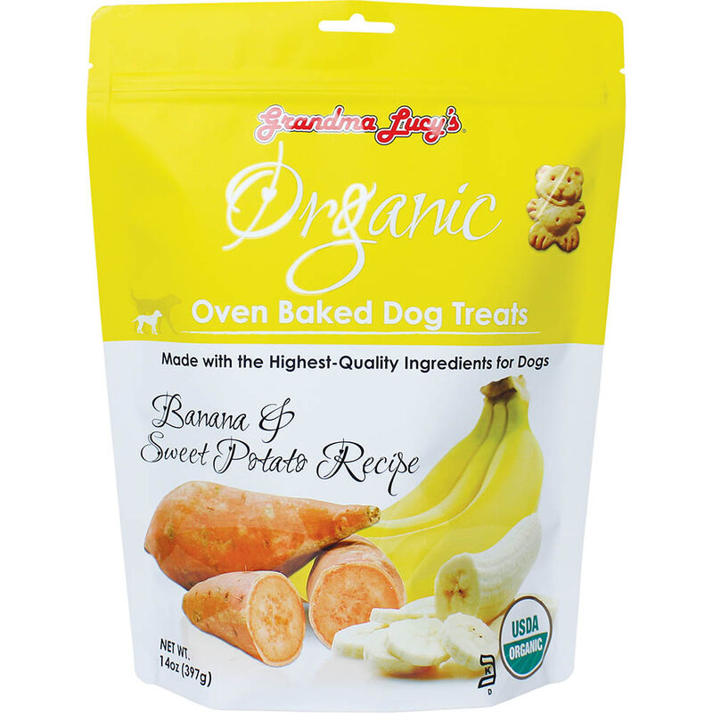 Grandma Lucy's, Organic Treats - Banana & Sweet Potato - 397 g image number null