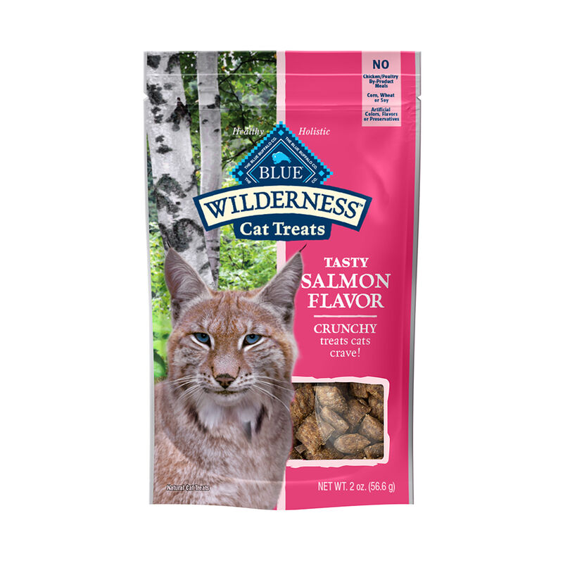 Blue Buffalo, Feline Treat - Wilderness - Crunchy Salmon - 56 g - Cat Treat image number null