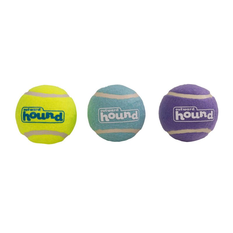 Outward Hound FlyFetch Tennis Ballz - 3 pk image number null