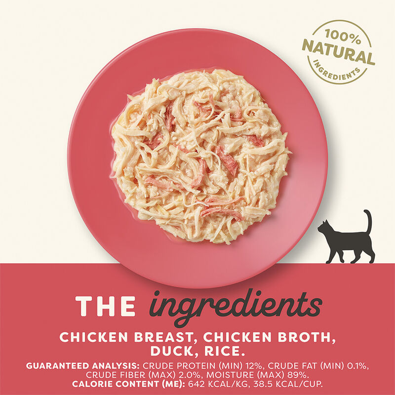 Applaws, Pot, Feline Adult - Chicken Breast w/ Duck - 60 g - Wet Cat Food image number null