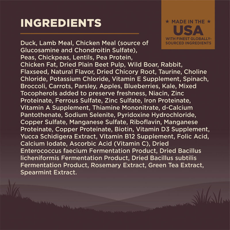 Wellness, Core, Grain Free Wild Game - 9.98 kg - Dry Dog Food image number null