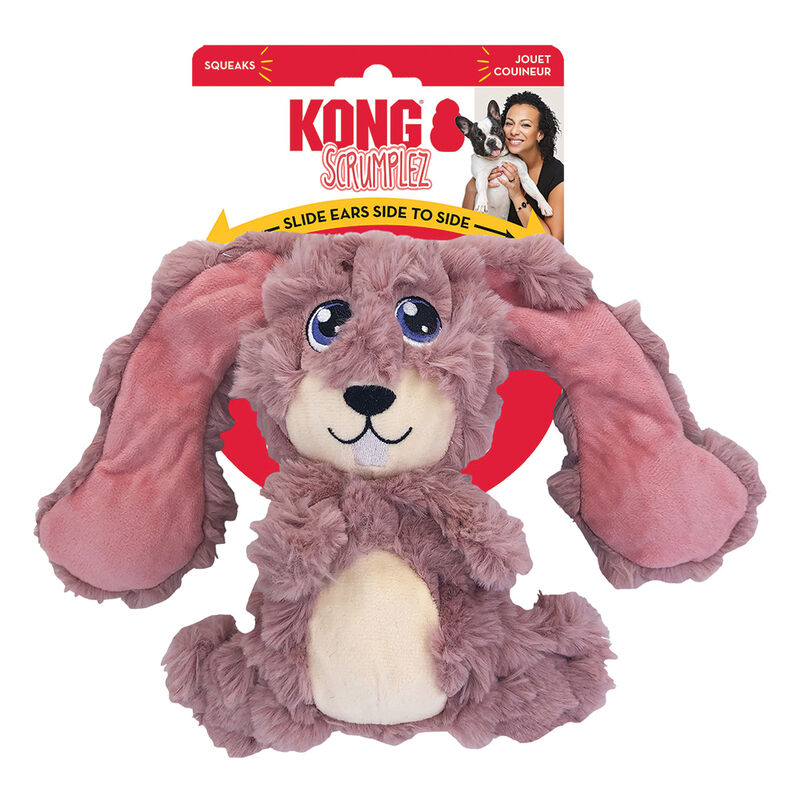 KONG, Scrumplez Bunny - Plush Dog Toy image number null