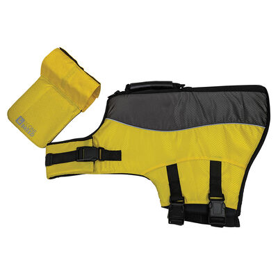 BeOneBreed, Adjustable Dog Life Jacket - Yellow