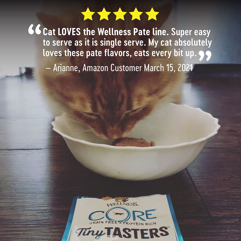 Wellness, Pouch, Feline Adult - Core Tiny Tasters - Chicken & Beef - 50 g - Wet Cat Food image number null
